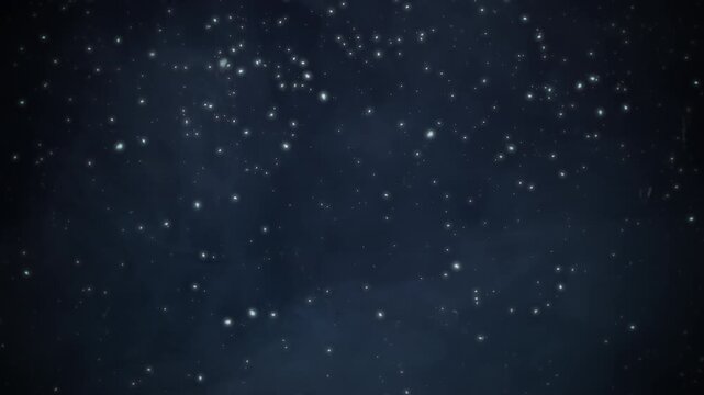 expansive celestial landscape featuring luminous stars and tranquil nebula haze