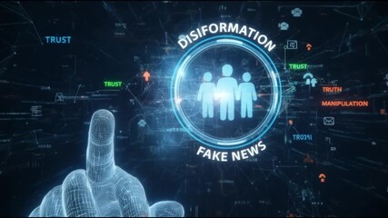 Disinformation and fake news spread via ai technology lead to deepfake crimes causing manipulation trust issues and digital communication challenges