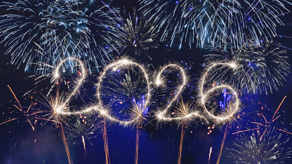 happy new year, new year's eve, silvester, new years eve, sparklers celebration greeting card, new...