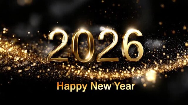 People wish each other a happy new year as the year 2026 begins. The video captures the joy of Christmas and New Year traditions that bring everyone together for celebration
