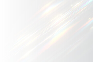 Spectral prismatic light beams with radiant glow