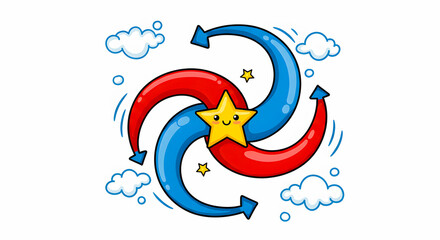 A cheerful young boy skillfully juggling multiple basketballs in an indoor gymnasium