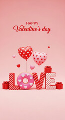 Happy Valentine&rsquo;s Day Love Decoration