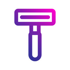 razor line gradient icon
