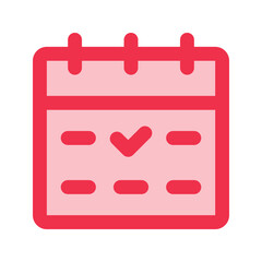 booking outline fill icon