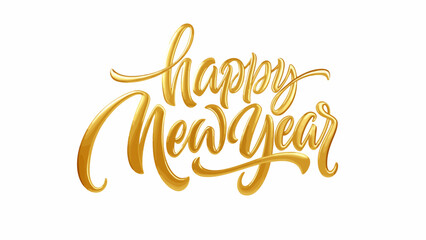 New Year Celebration, Festive Greetings, Online Greeting Card, Digital Art, Cheerful Vibe, Textual Design, Holiday Spirit