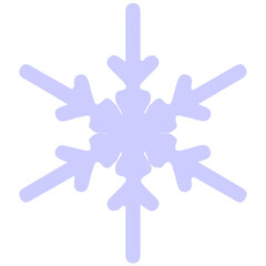 Delicate vintage blue snowflake pattern background.