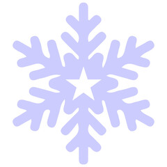 Delicate vintage blue snowflake pattern background.