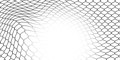 Mesh texture for fishing nets. Seamless pattern for sportswear or soccer goal, volleyball net, basketball hoop, hockey, athletics. Abstract net background for sports © naila