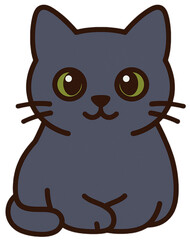 Cute Russian Blue Cat