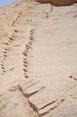 Ancient traces of granite processing in the Aswan Red Granite Quarry, Egypt