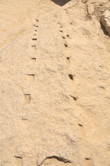 Ancient traces of granite processing in the Aswan Red Granite Quarry, Egypt