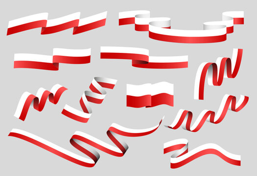 Poland Flag. Polish National Symbol Collection.