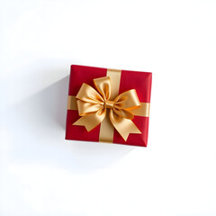 gift box with red ribbon