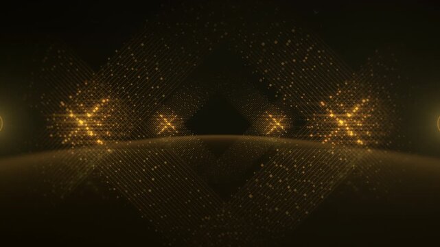 elegant celebration backdrop, gleaming mosaic decor enhances grand event ambiance