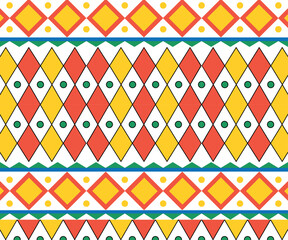 Hand-Drawn Nature Texture Seamless Vector Pattern in Trendy Vintage Style for Modern Decor Concepts