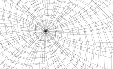 spiral tower abstract geometric shape 3d