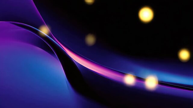 gradient composition, deep blue and violet gradients, blurred lines, strong glow, soft focus, organic curves, cinematic lighting photorealistic COI gradients, atmospheric depth black