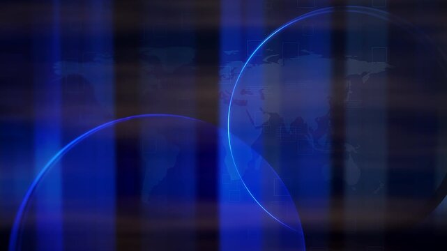 calm translucent sphere network, peaceful semi transparent world map spheres