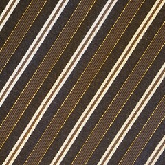 Abstract background with brown and white striped fabric