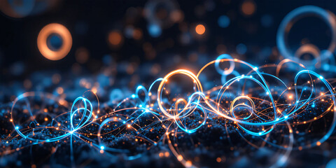 Abstract technology background design.	