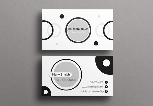 Business Card Template Design