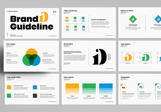 Brand Guidelines Presentation Template