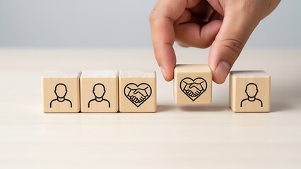 Building Bridges: A symbolic image that captures the essence of community, connection, and empathy, highlighting the importance of collaboration