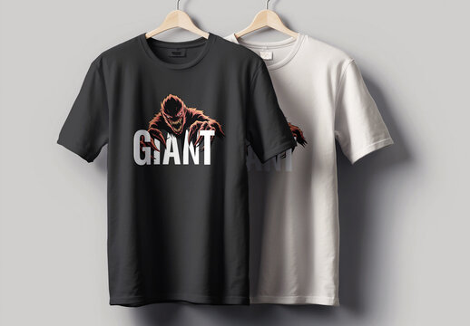 Giant T Shirt Design Layout