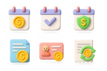Payment icon set with simple design for financial and transaction themes
