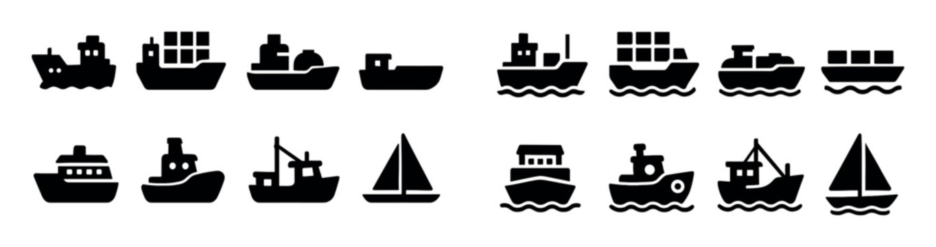 Shipping Icons Grid