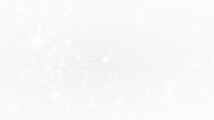 PNG Overlay with Bright Sparkle Dust on Transparent Background
