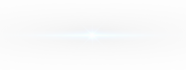 PNG Overlay with Bright Starburst and Glow on transparent background