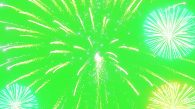 Abstract light green dandelion nature pattern with bright star explosion design and vector lines backdrop