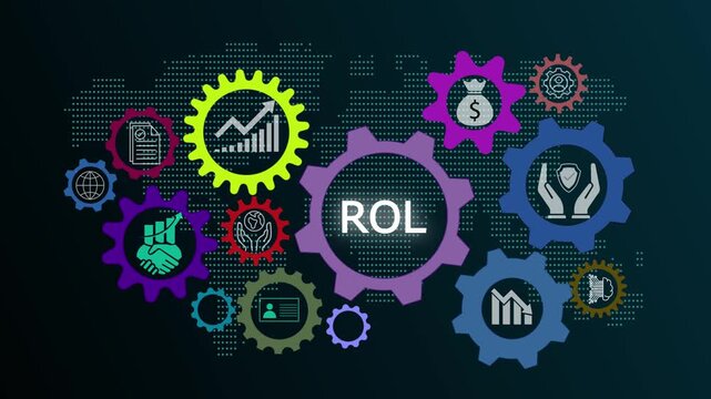 ROL animation video illustrating international standard organization frameworks, global technology, and internet networking for learning efficiency and skill impact measurement.