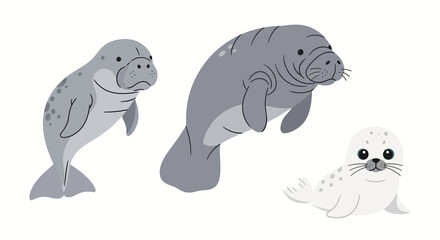 Obraz premium vector illustration of a white ghost