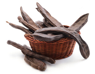 Carob fruits