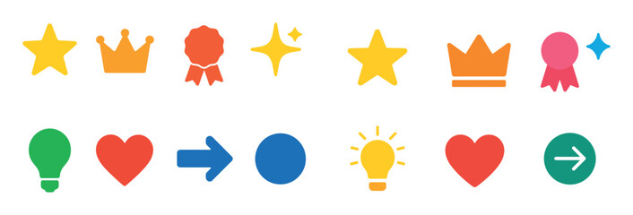 Colorful Event Icons