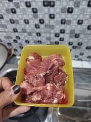 Beef to be cooked