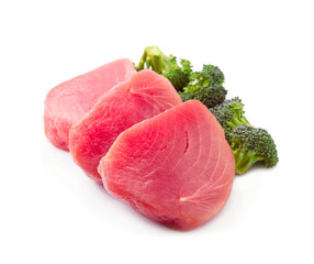 Steak of tuna fish