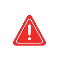 A clear red triangular warning sign, featuring a bold white exclamation mark, universally communicates critical alerts, potential dangers, and essential information.