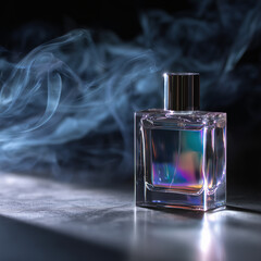 A clean white product shot with a soft mist aura, creating a dreamy premium atmosphere ideal for modern branding.