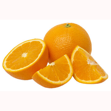 Trozos de naranja