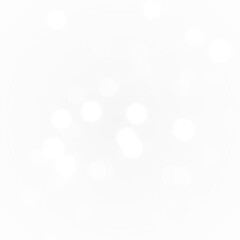 PNG Overlay with White Sparkle and Glow Effect on transparent background