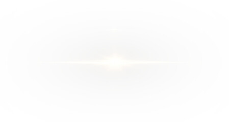 PNG Overlay with Light Beam Effect and Transparent Background
