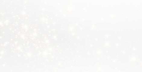 Fototapeta premium PNG Sparkling Overlay with White Dust Effect on transparent background