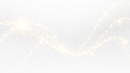 Shimmering Sparkle PNG Overlay with Golden Dust on transparent background