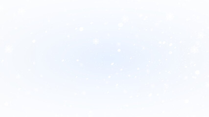 PNG Snow Overlay on Blue Background with Isolated Snowflakes on transparent background