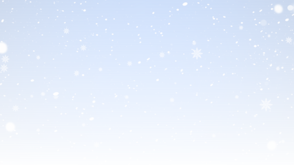 PNG Snow Overlay with Transparent Blue Background on transparent background