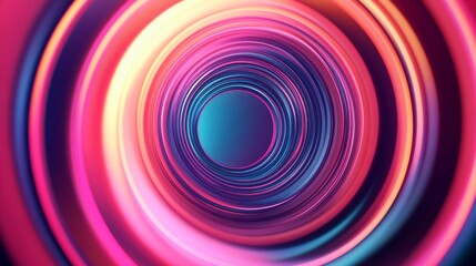 Obraz premium Colorful abstract background with circular design and vibrant patterns for creative use